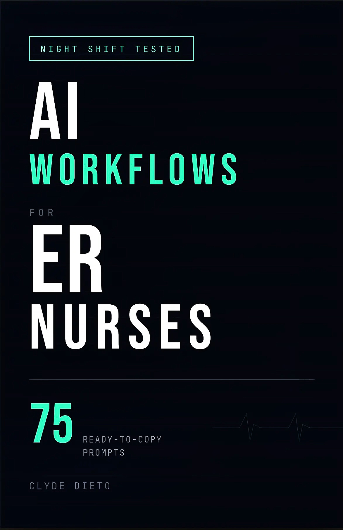 AI Workflows for ER Nurses book cover